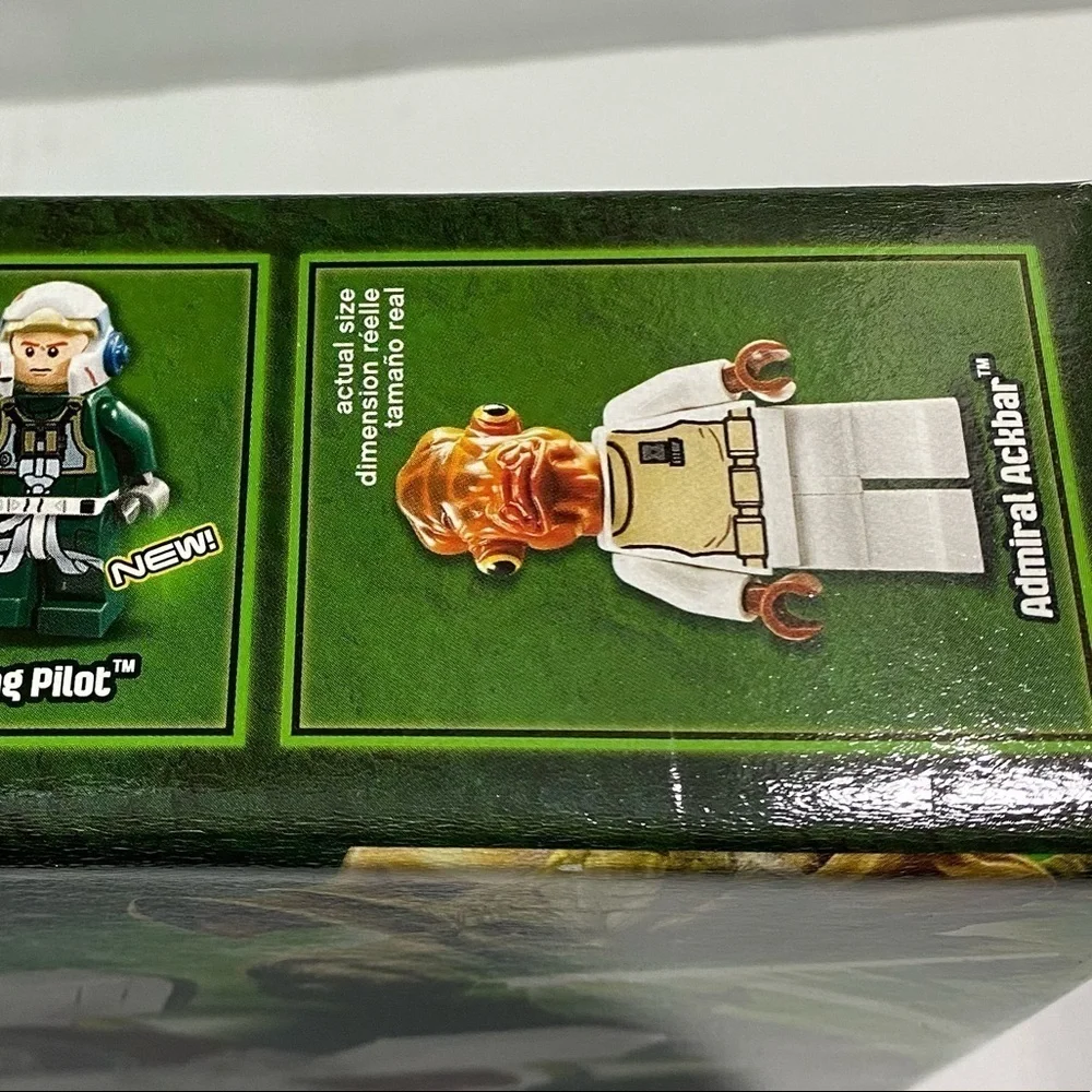 Lego Star Wars 75993 A-wing Starfighter General Ackbar Han Solo A-wing Pilot